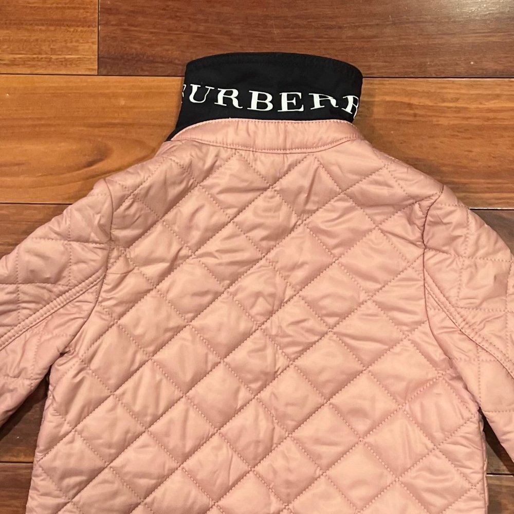 Burberry Mini Lyle Kids Quilted Snap Jacket - Picture 3 of 6